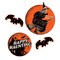 Beistle 22.75" Black, Orange, and White Vintage Halloween Cutouts and Collections